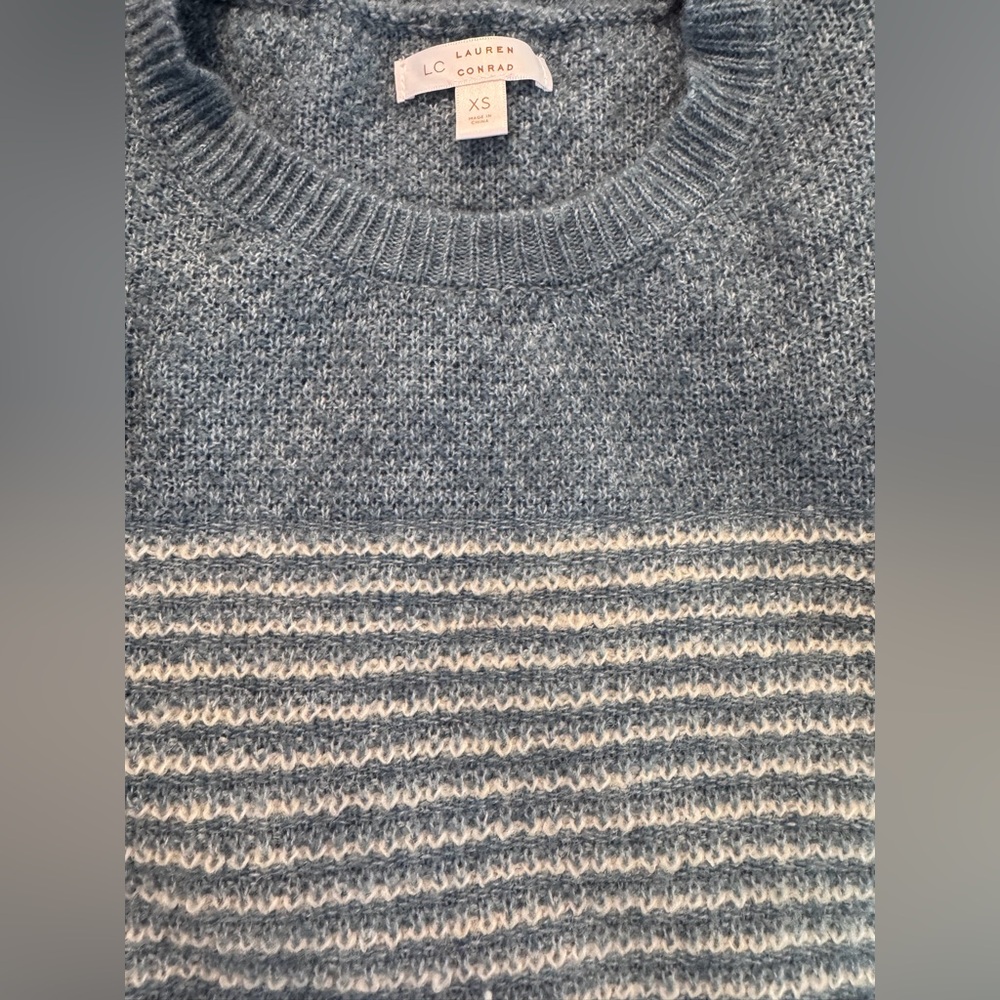 Blue Striped Sweater, LC Lauren Conrad - Picture 8 of 11